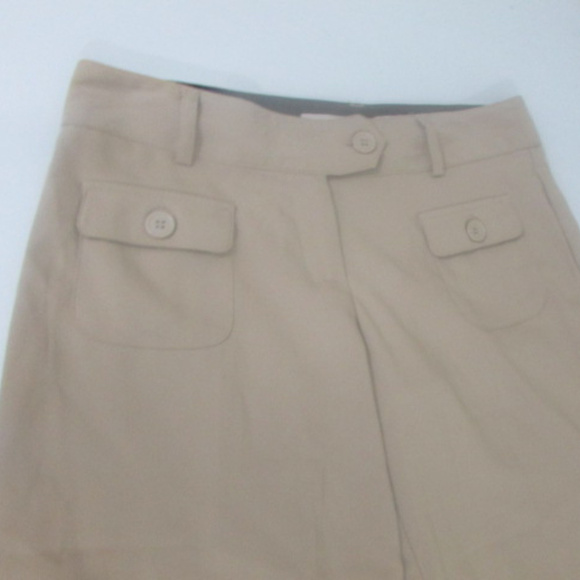 Guess Jeans Capri Khaki Cuff Hem 5 - Picture 2 of 8